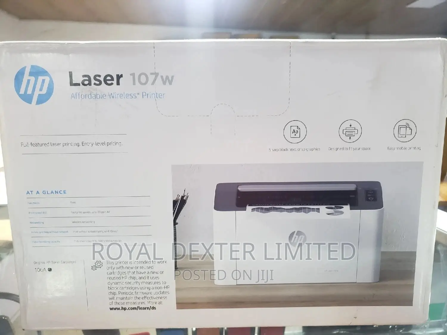 Hp Laser 107w Printer