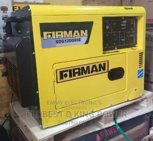 Firman10kva Diesel Soundproof Generator Model Sdg12000se