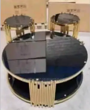 Center Table With Stools