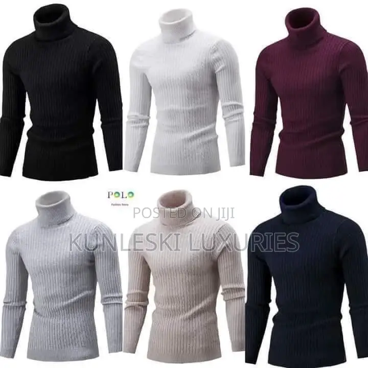 Original Turtle Neck Long Sleeve Cardigan