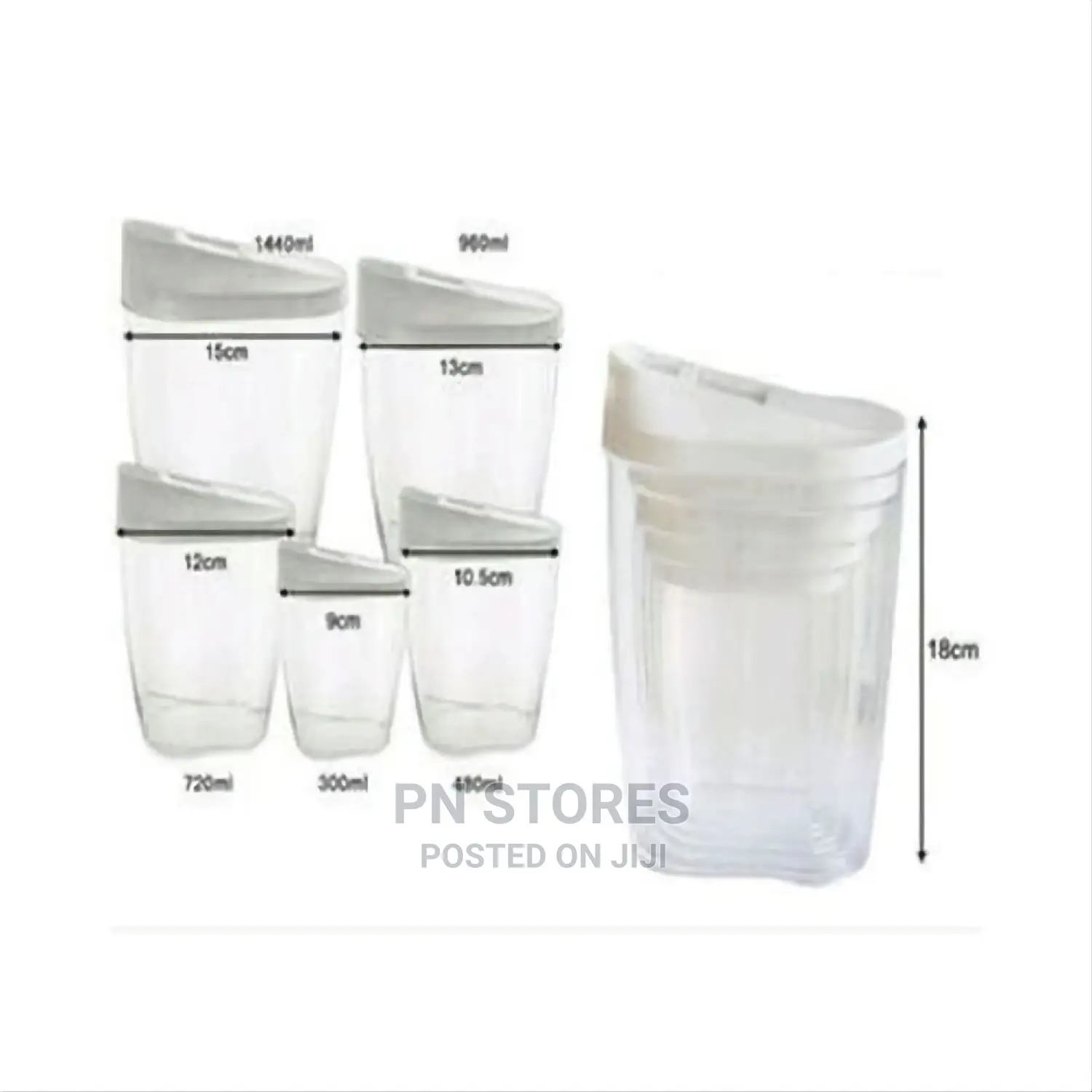 10 PCS Cereals Container