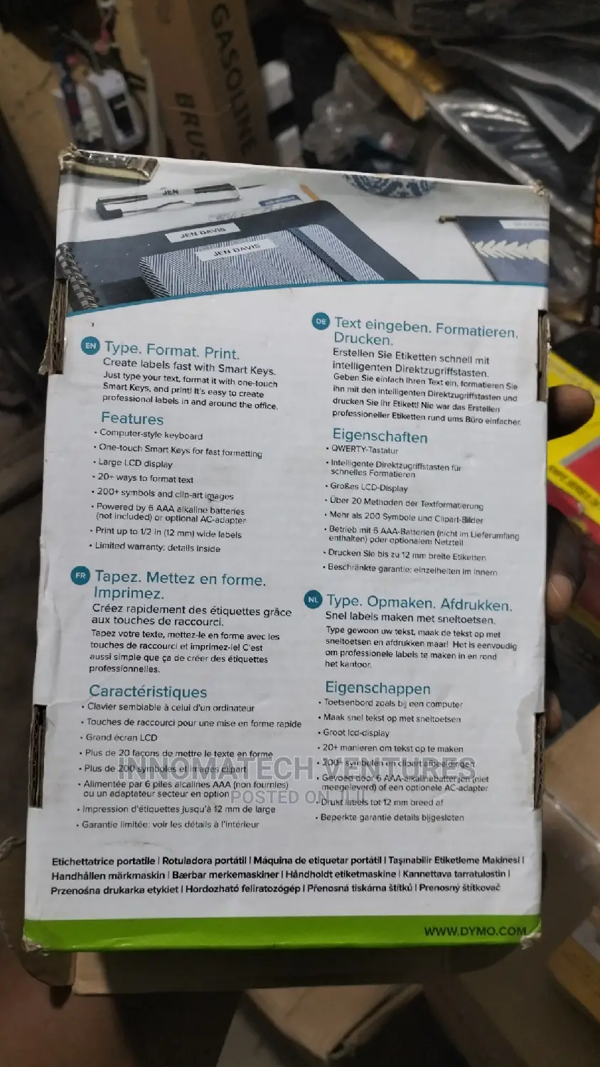 Labeling Machine (Dymo)