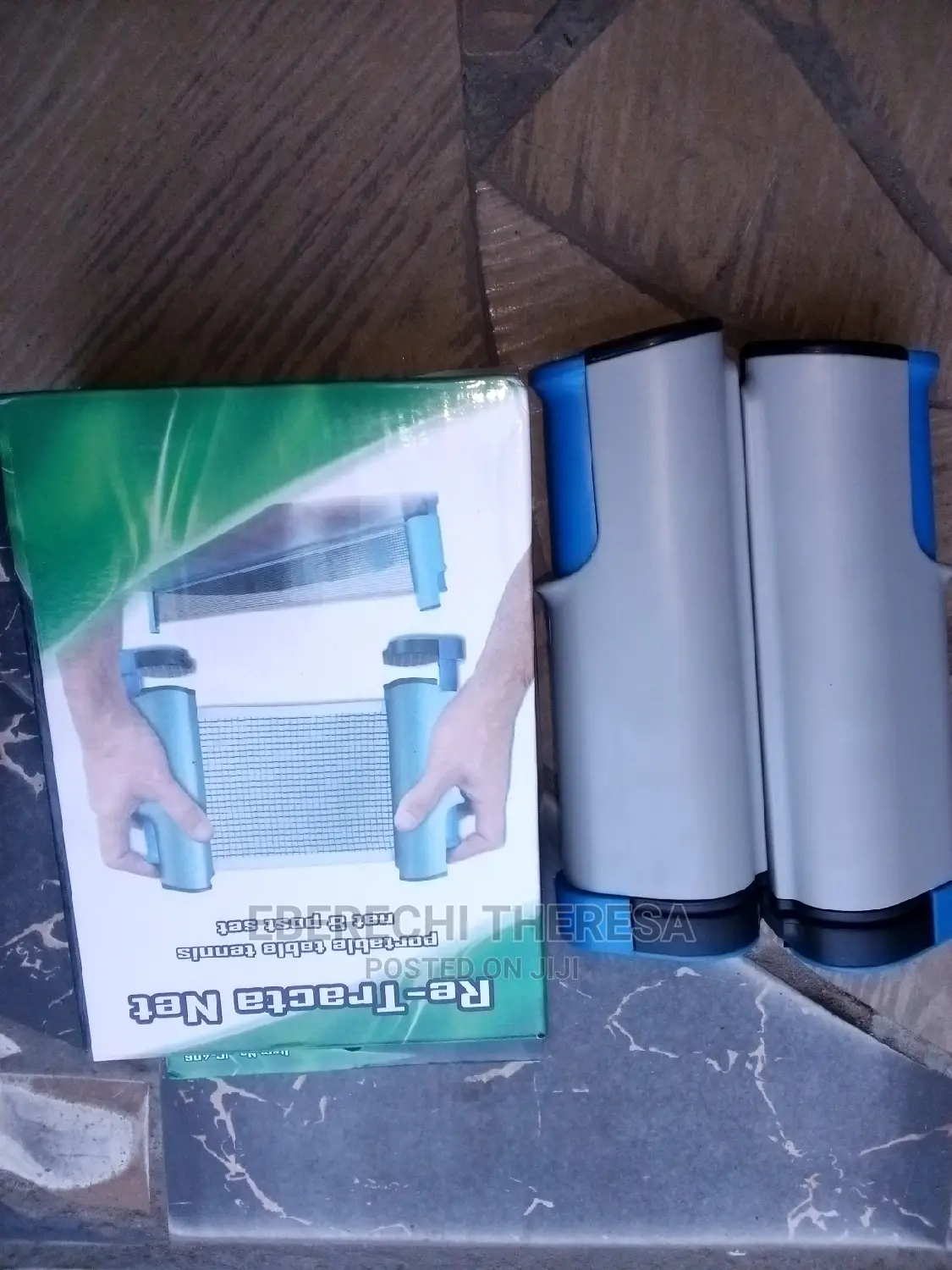 Portable Table Tennis Net Post Set