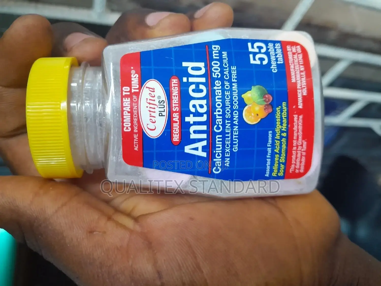 Calcium Carbonate ( Antacid 500mg)