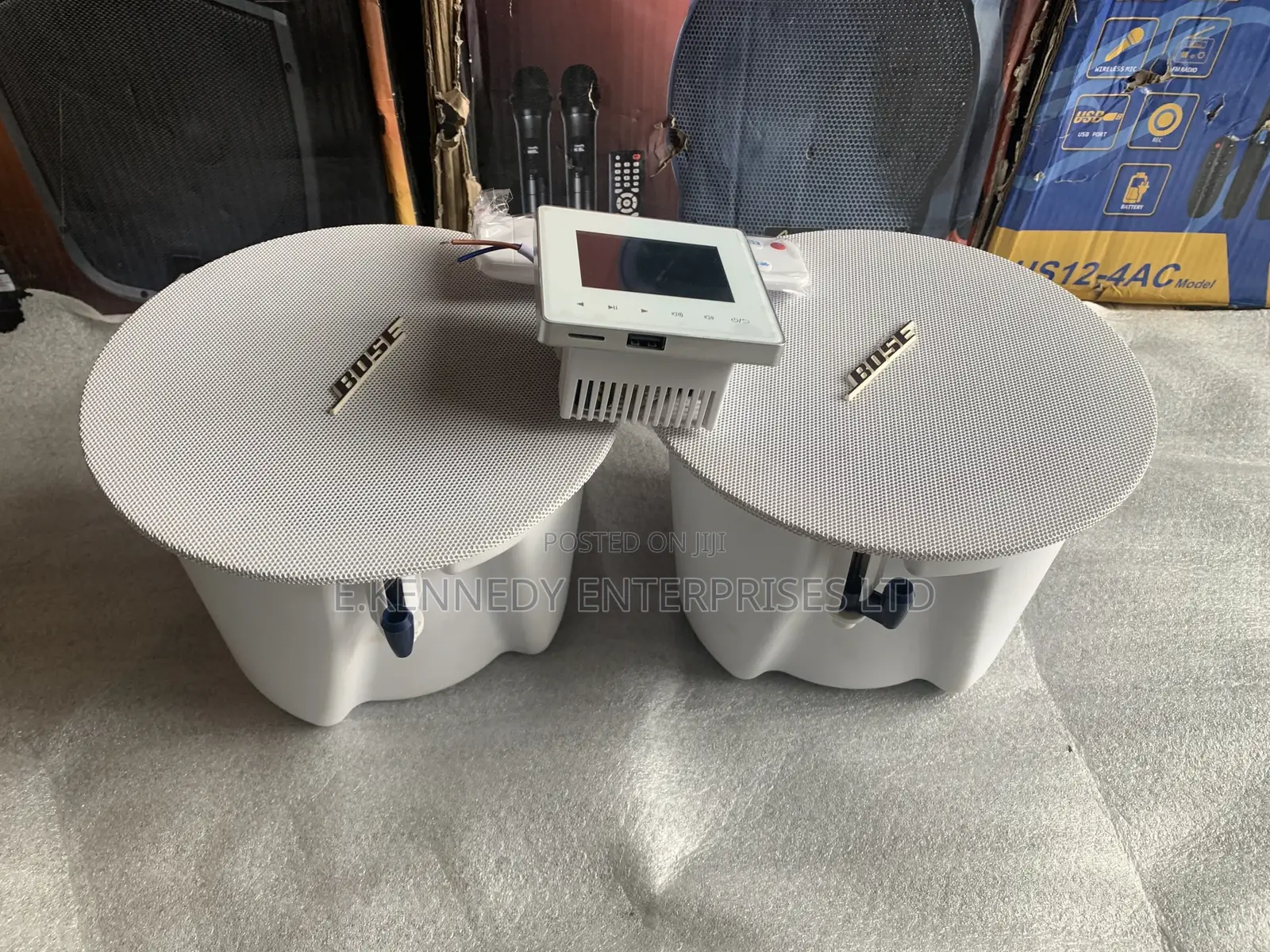Professional Bose Speakers With Android Wall Amplifier