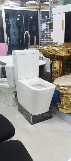 Original Square Shape England Wc Set With the Basin