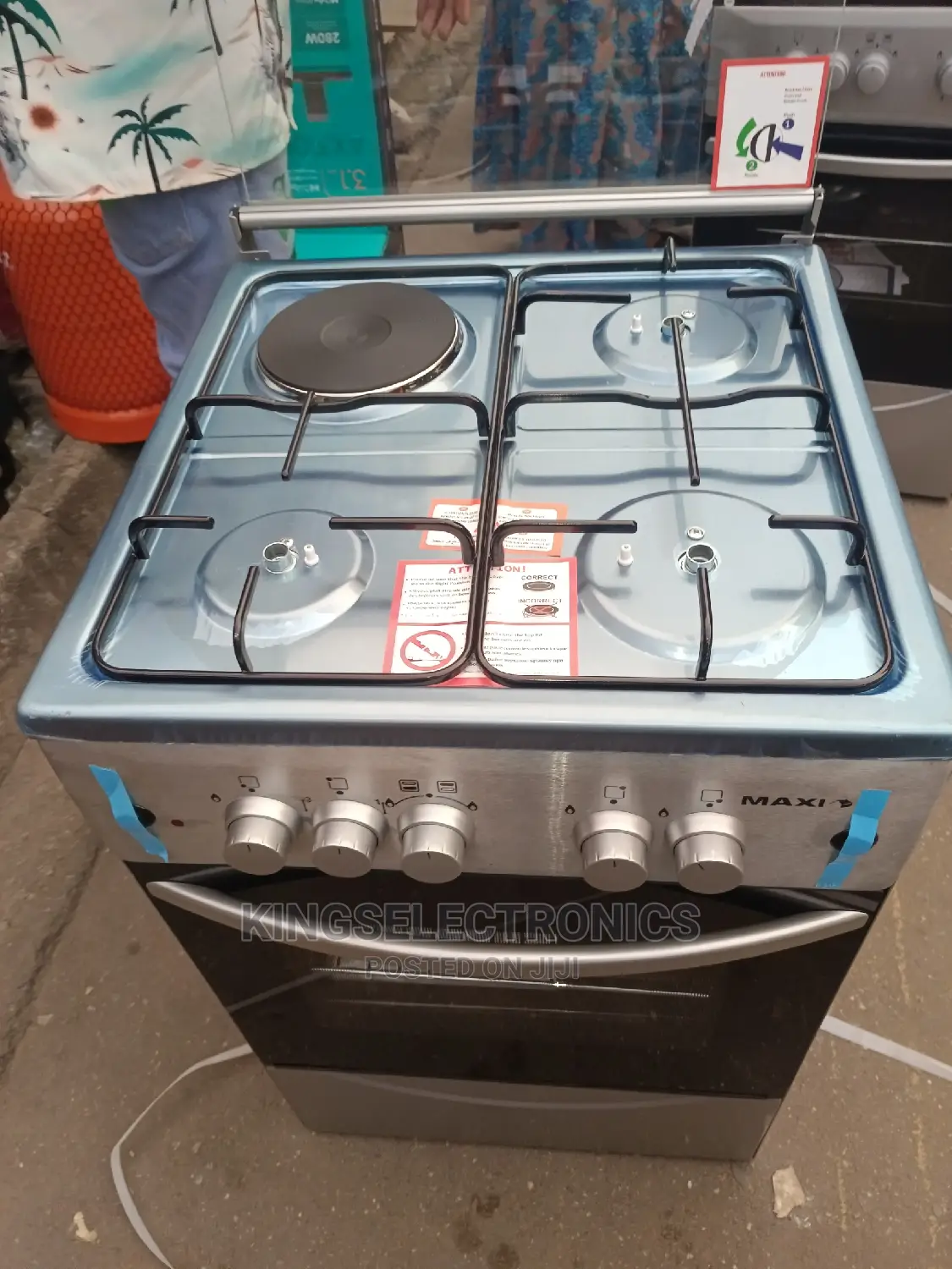 MAXI 3burner 1 Hotplate