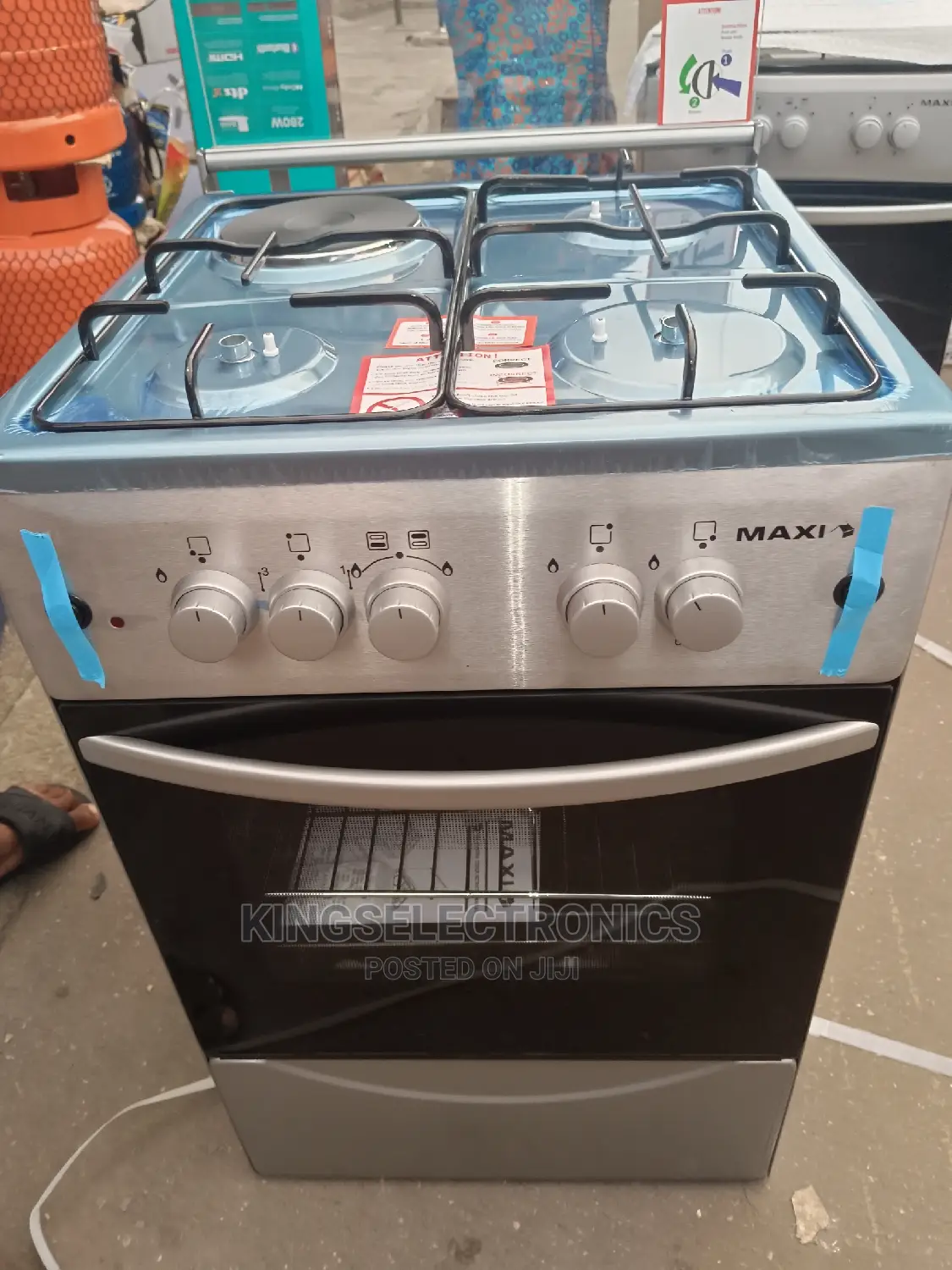 MAXI 3burner 1 Hotplate