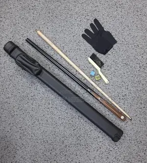 (Combo) Snooker Cue Stick,Bag, Brush, Gloves and Chalk