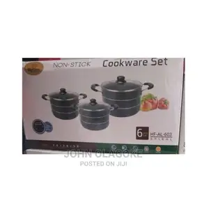 Hoffner 6 PCS Non Stick Cookware Set (Big Size) 603