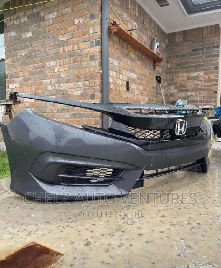 Complete Front Bumper Honda Civic 2016 Model