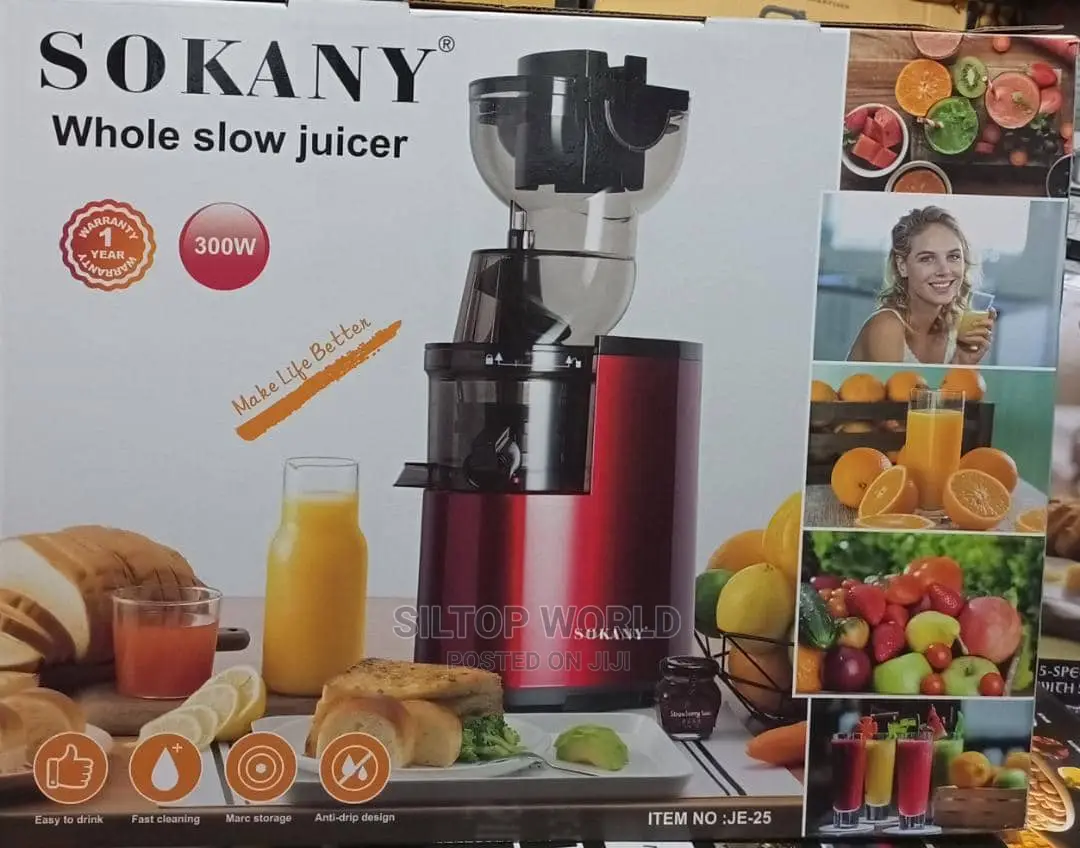 Sokany Whole Slow Juicer 300w