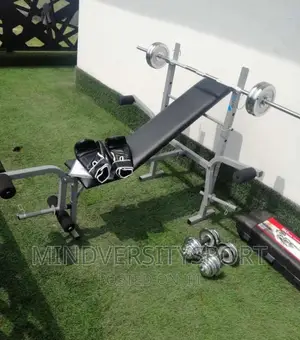 Weight Bench and 50kg