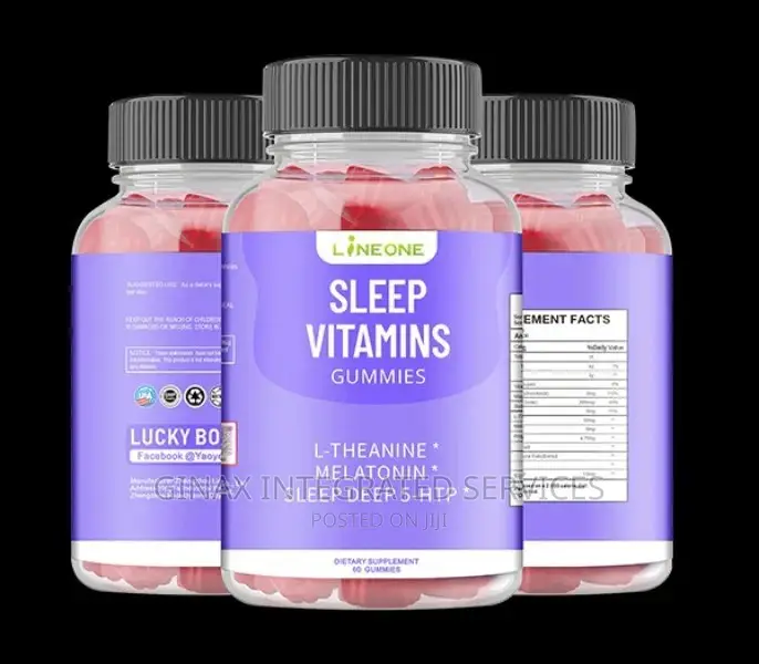 Sleep Vitamins Gummies With LTheanine and Melatonin in Surulere