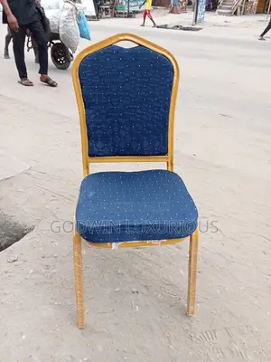 Banquet Chair With Iron Back
