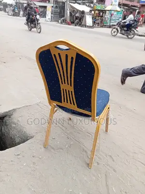Banquet Chair With Iron Back