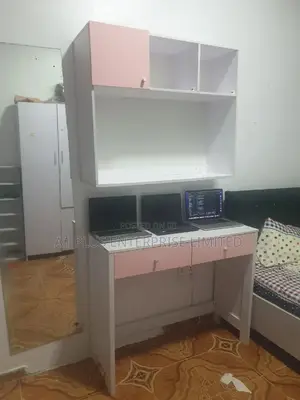 Reading/Study/Office Table With a Top Bookshelf