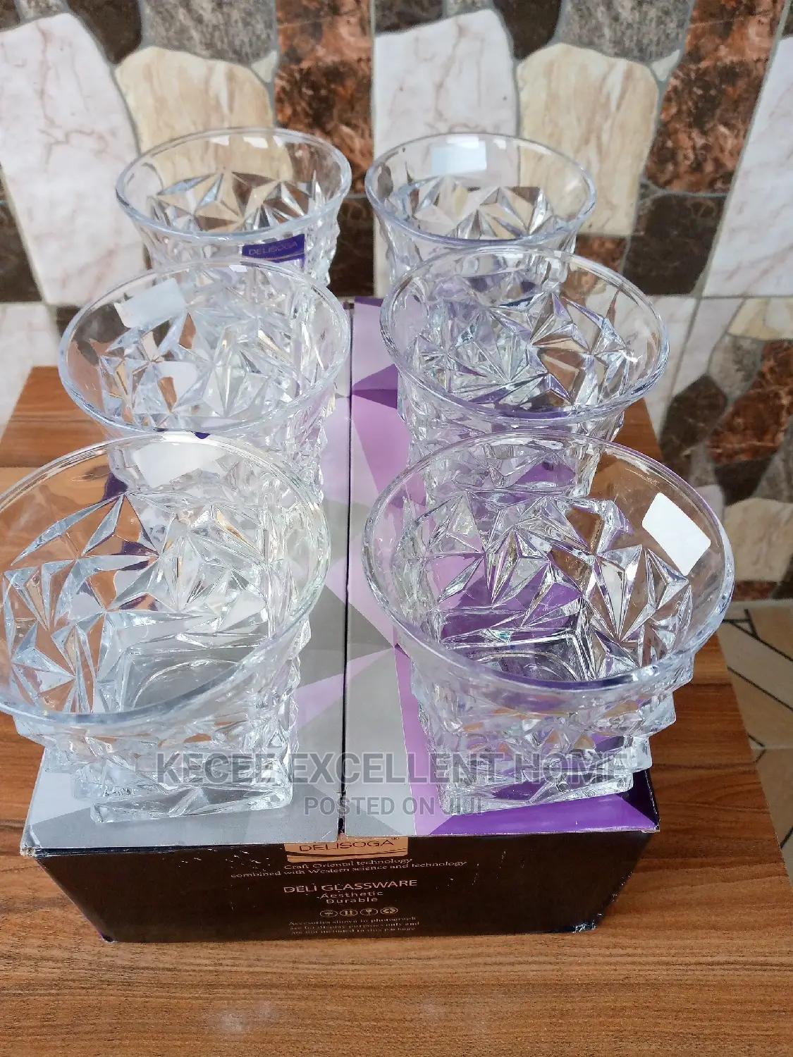 Quality Glass Cup 6 Set