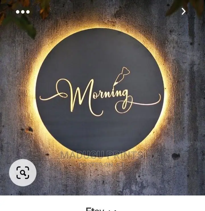 Inner Led Light Signage