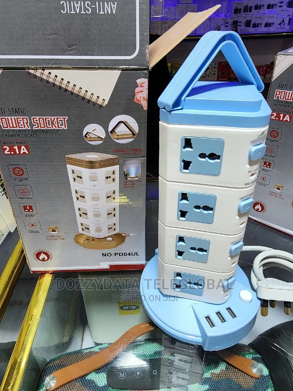 3 USB Power Socket