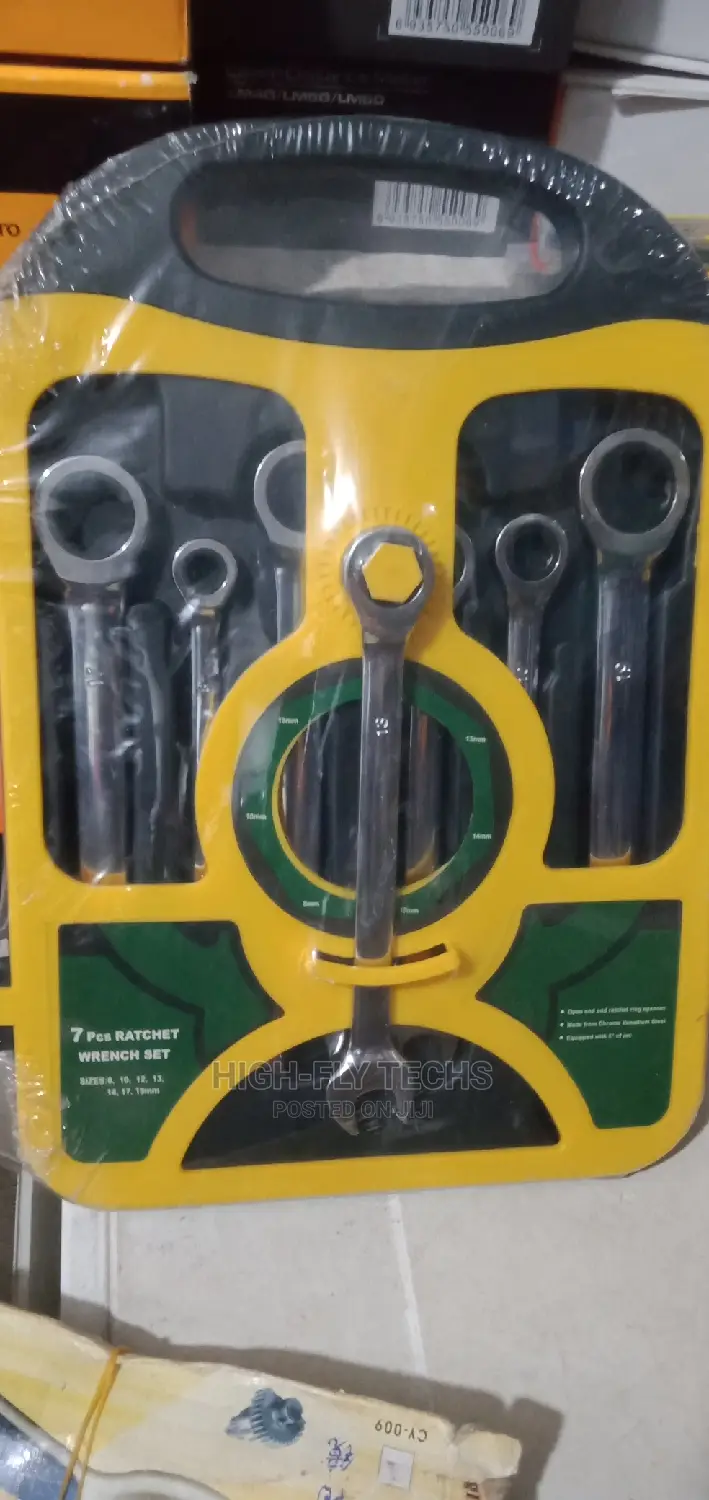 7 PCS Ratchet Wrench Set