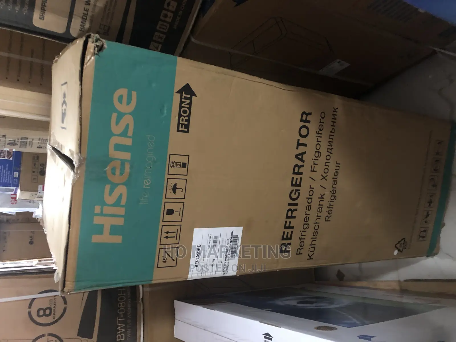Hisense Refrigerator With Water Dispenser Ref205drb 204l