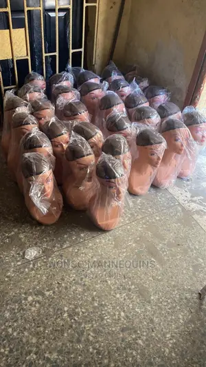 Long Neck Mannequins Heads