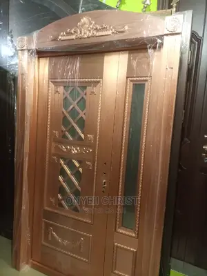 4x7ft Copper Glass Door