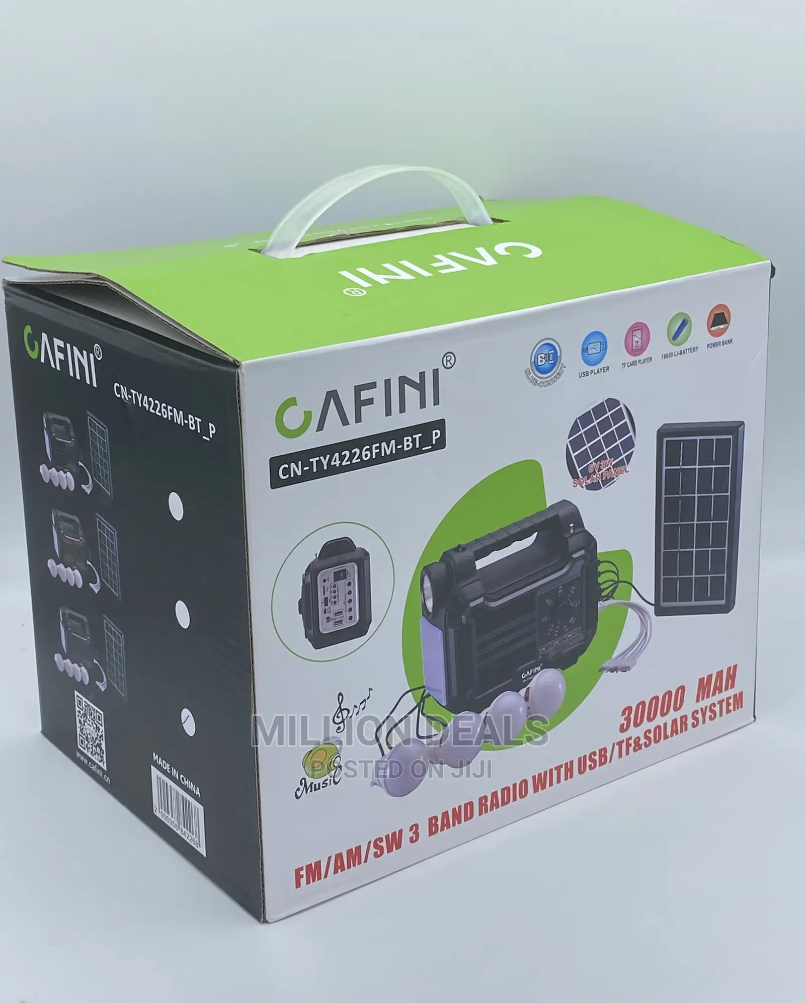 Unique Solar Lighting Radio Fm System