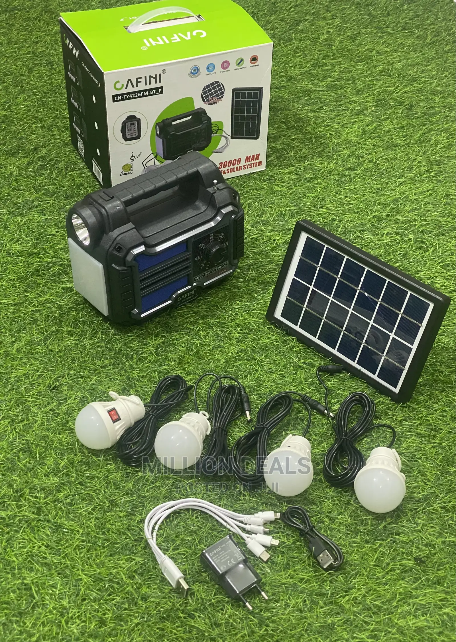Unique Solar Lighting Radio Fm System