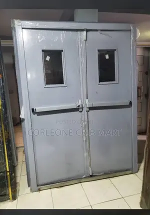 Fire Exit Double Leaf Door