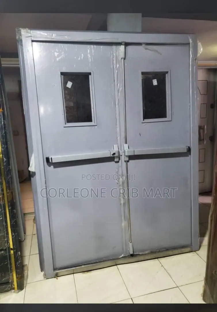 Fire Exit Double Leaf Door