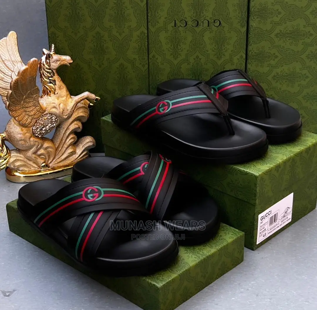 Gucci Leather Slipers