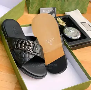 Gucci Leather Slipers