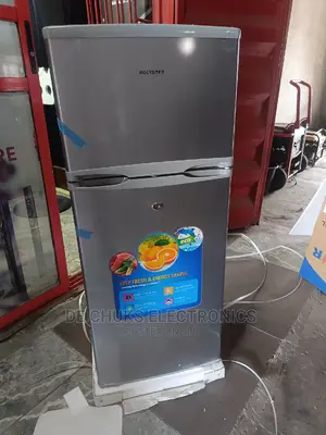 BRAND NEW Polystar Double Door Refrigerator - 182litre]