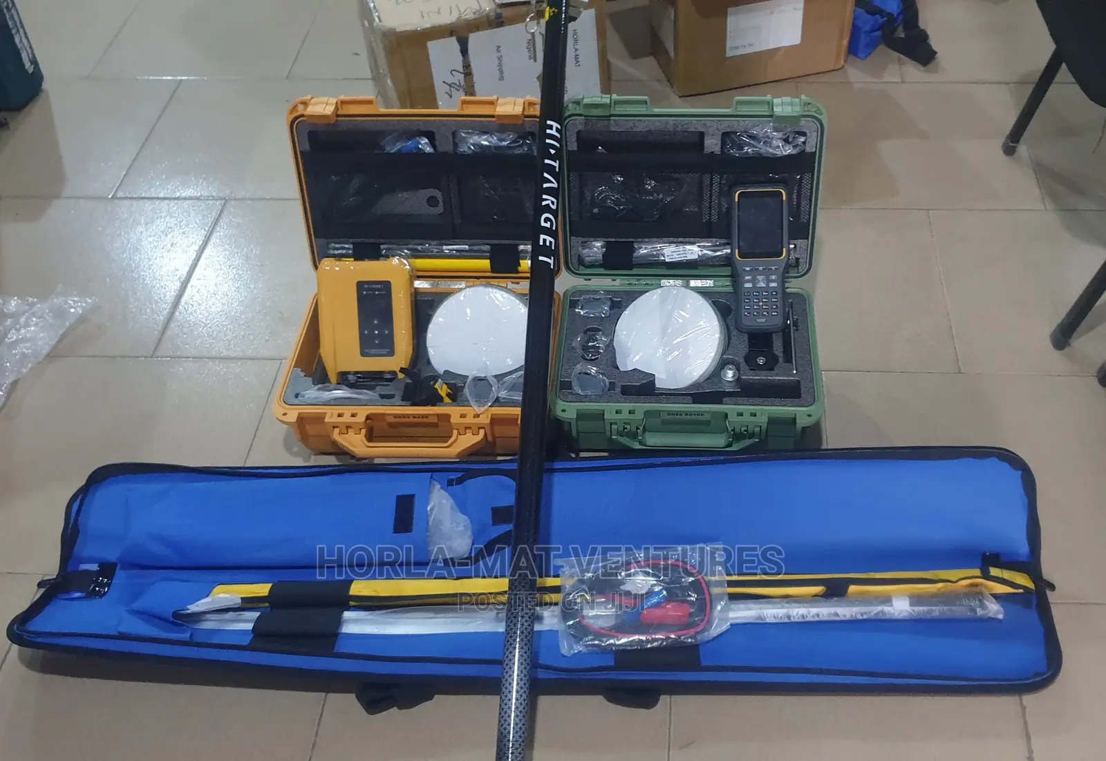 Hi-target Differential Gps With Base, Rover & Accessories
