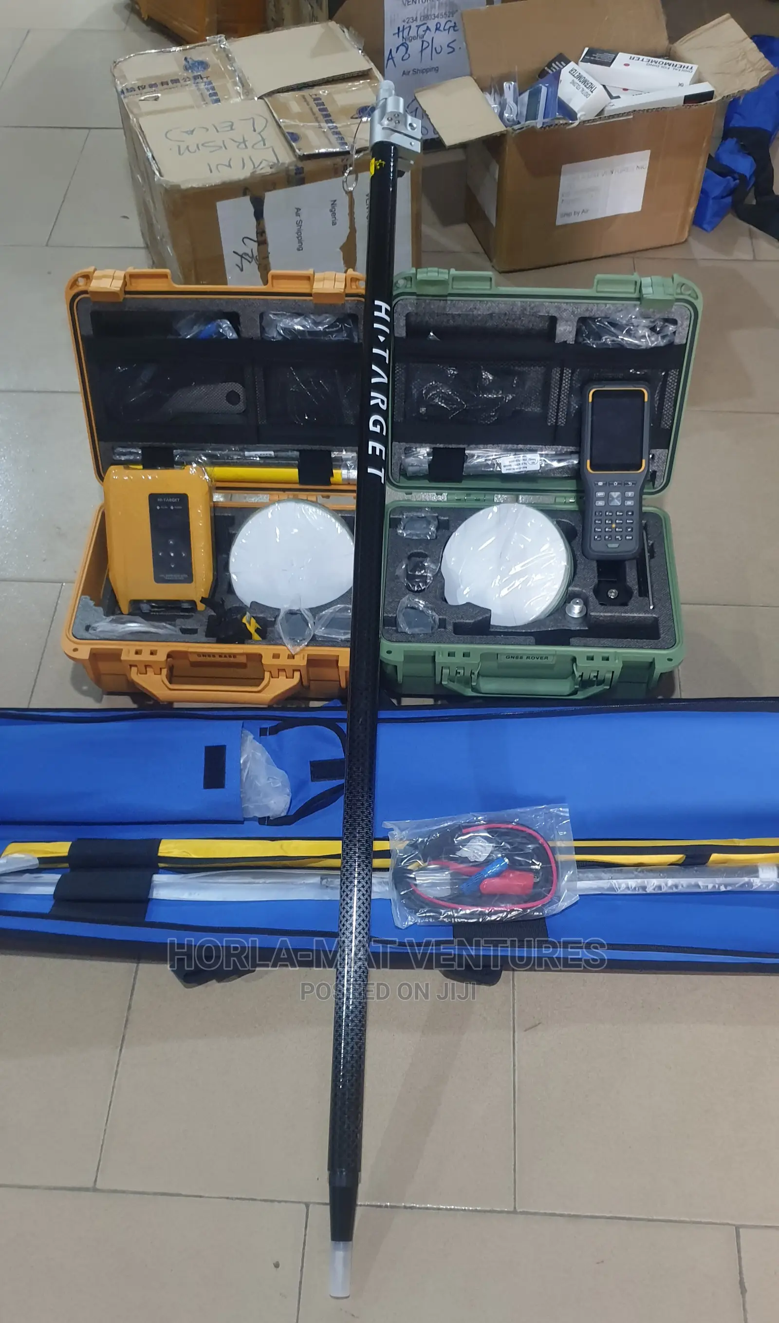 Hi-target Differential Gps With Base, Rover & Accessories