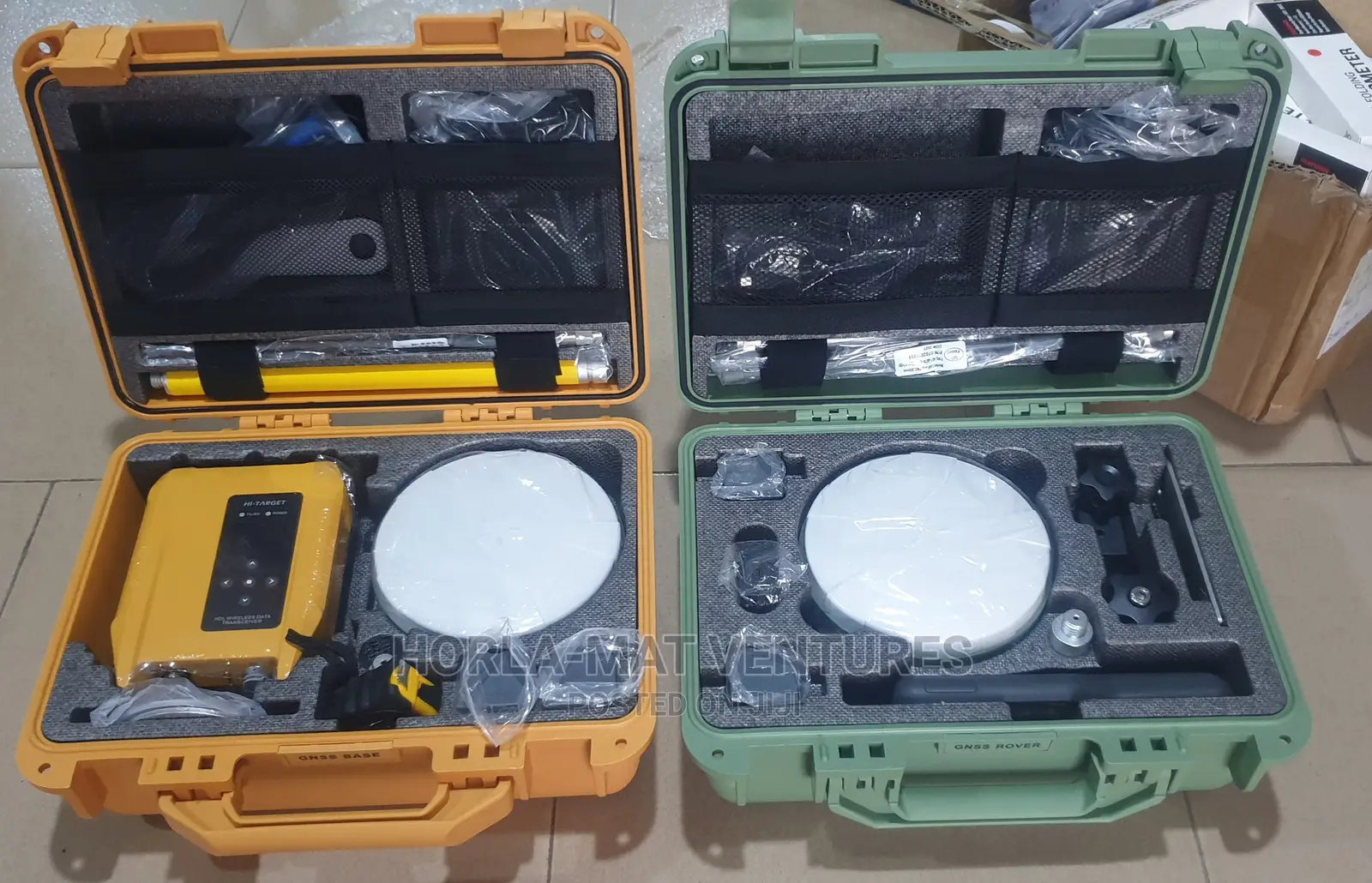 Hi-target Differential Gps With Base, Rover & Accessories