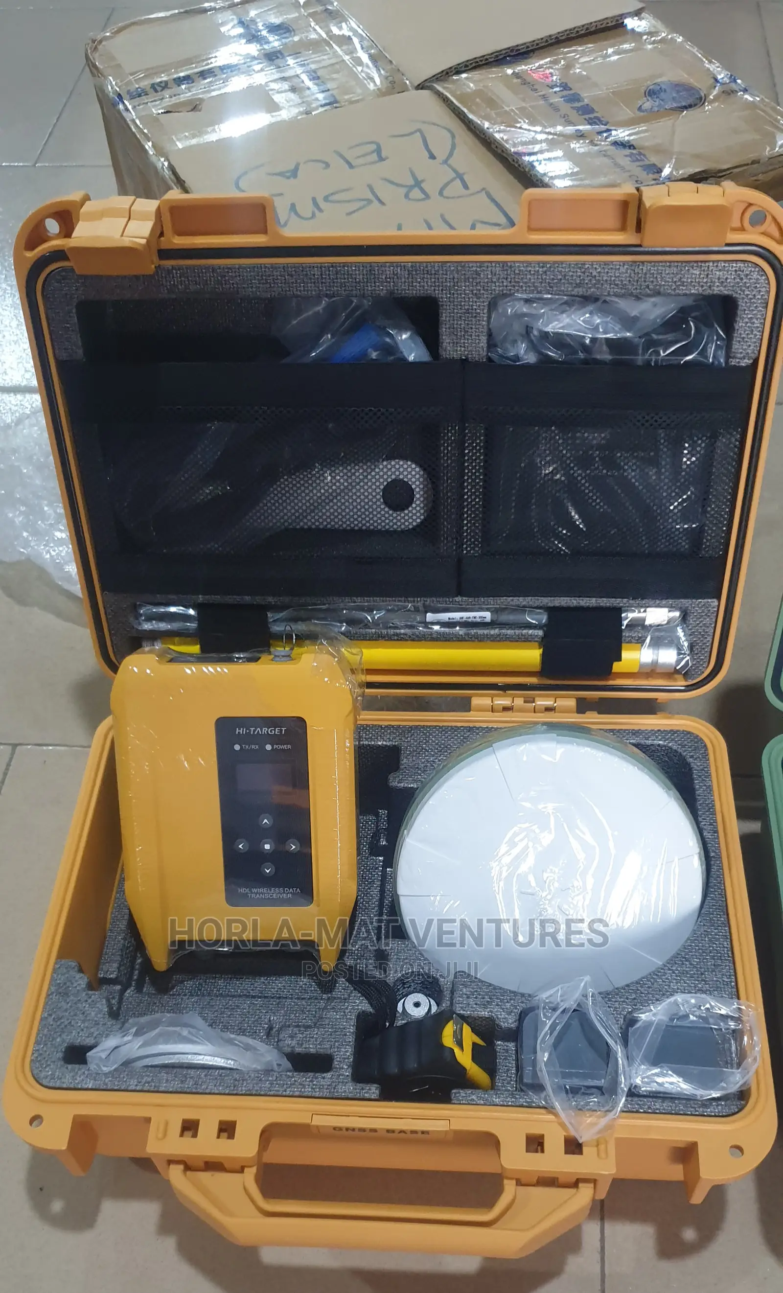 Hi-target Differential Gps With Base, Rover & Accessories