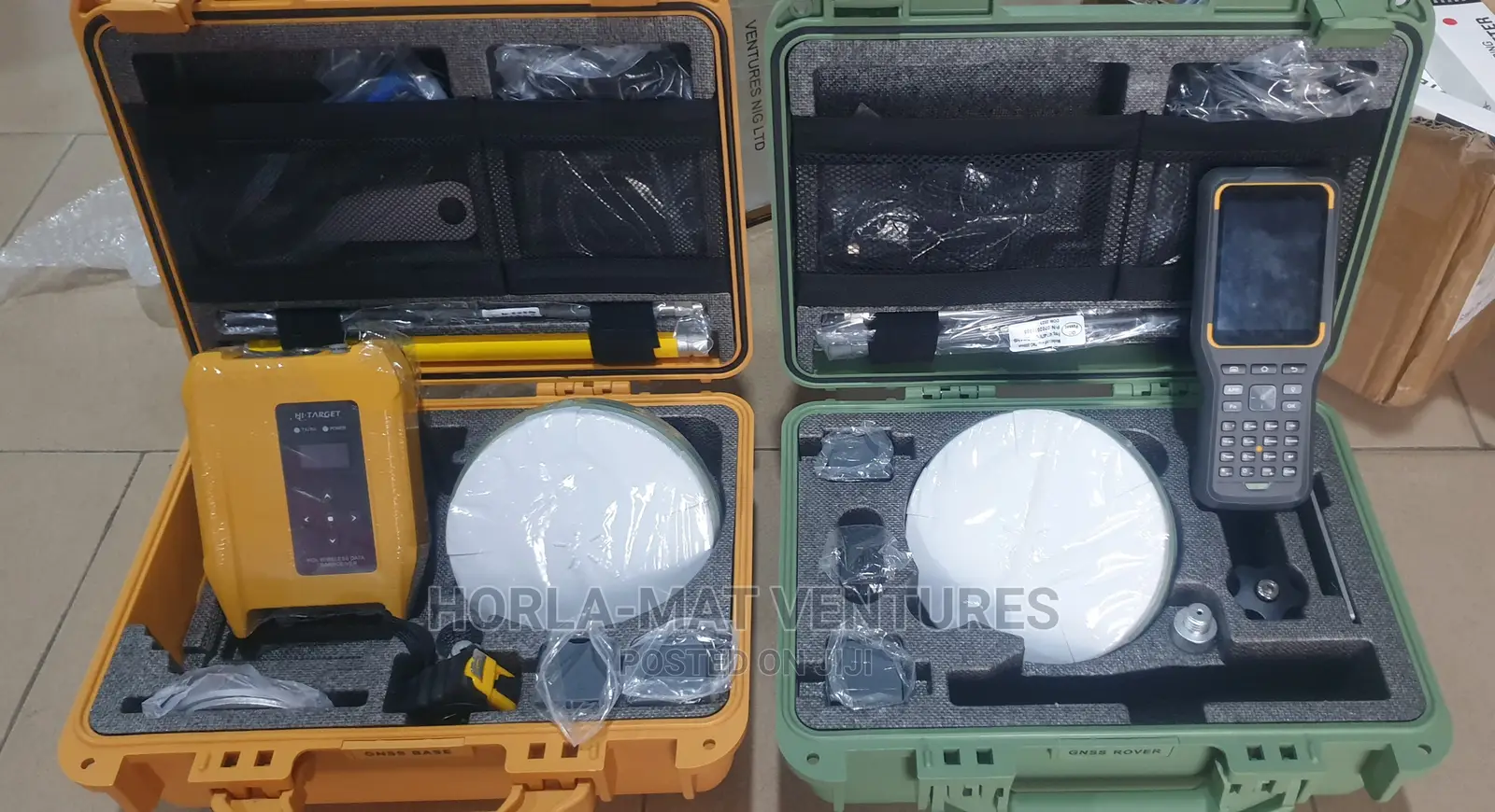 Hi-target Differential Gps With Base, Rover & Accessories
