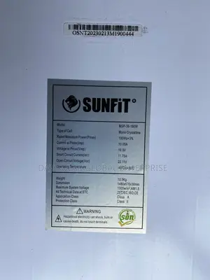 Sunfit Solar Panel