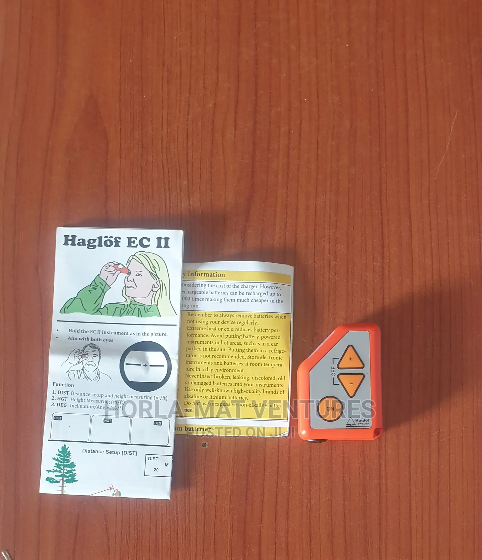 Haglof EC II Digital Clinometer