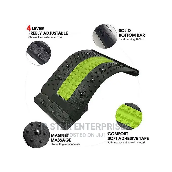 Multi Original Back Stretcher Adjustable Massager Waist Neck