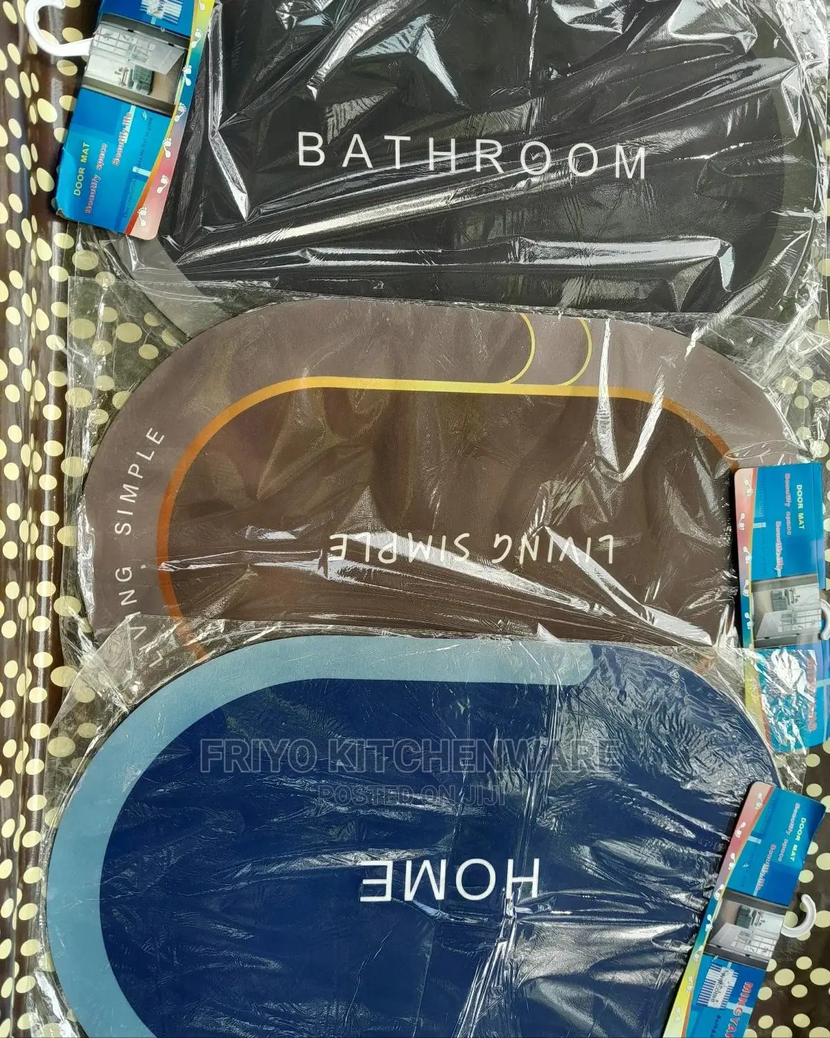 Absorbant Bathroom Mat
