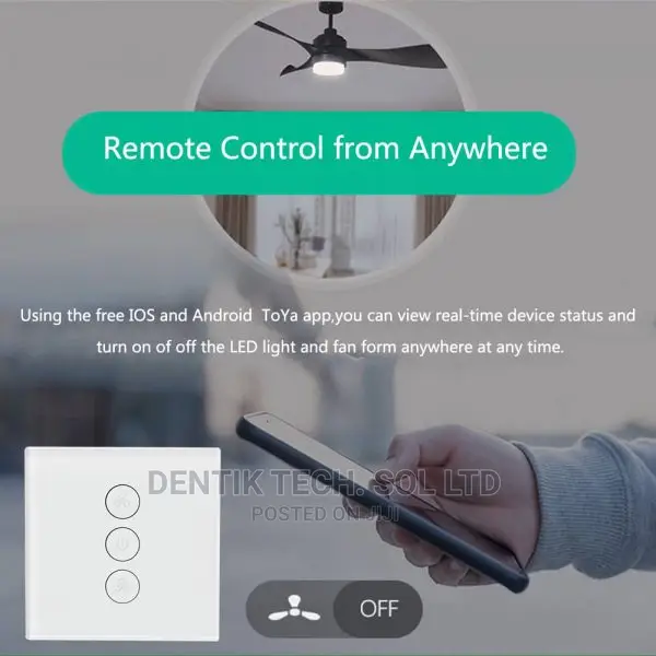 Smartlife Wifi Smart Light Switch 2 Gang