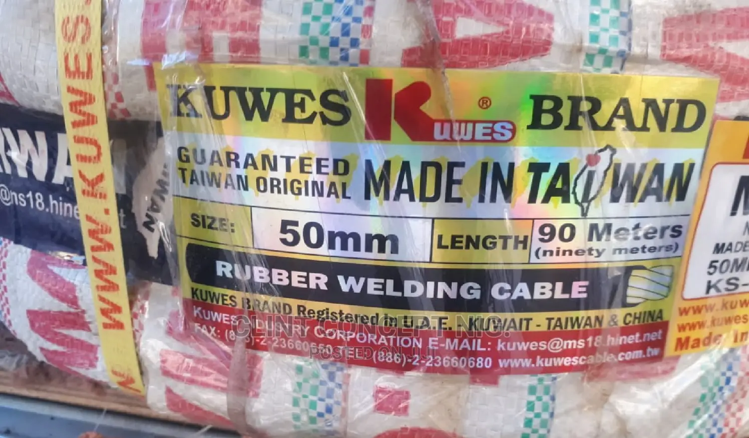 50mm Original Copper Welding Cable