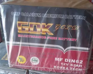 Quality Korea Battery 12volt 62ah GDK for Small Cars.