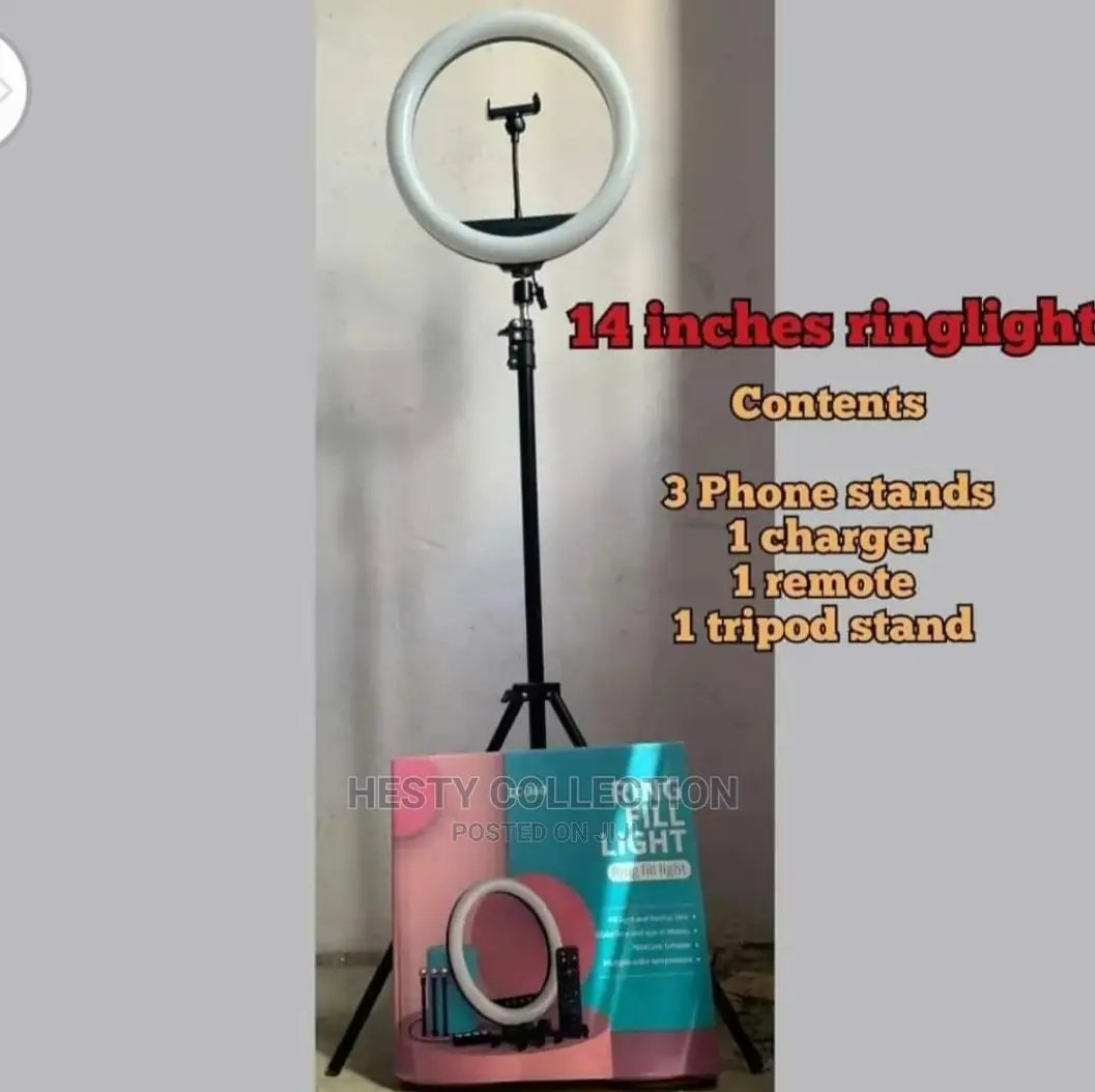 14 Inches Ringlight and Tripod Stand