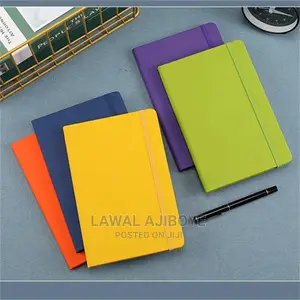 A5 Notebook 150pages Elastic Straps Business Office Notebook