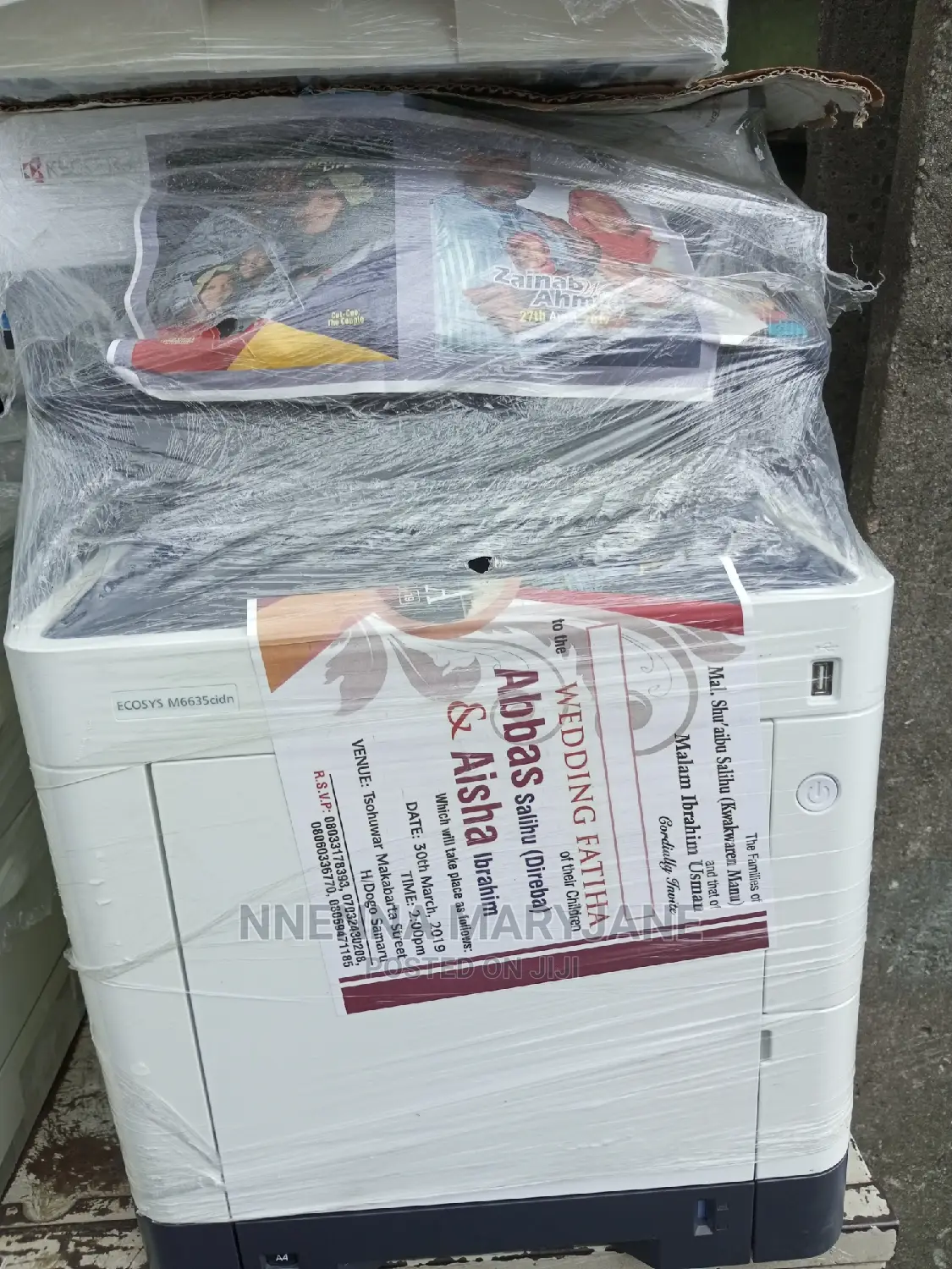 Kyocera A4 Colored Photocopy Machine,3 in 1